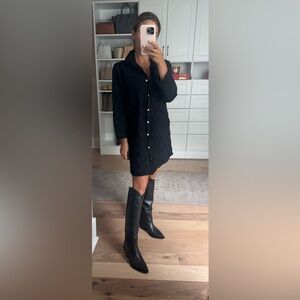 Julia Amory Swizzle Shirt Dress